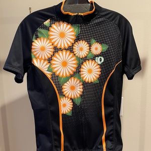Pearl Izumi Women's Sunflower Print Bike Jersey - Size Large